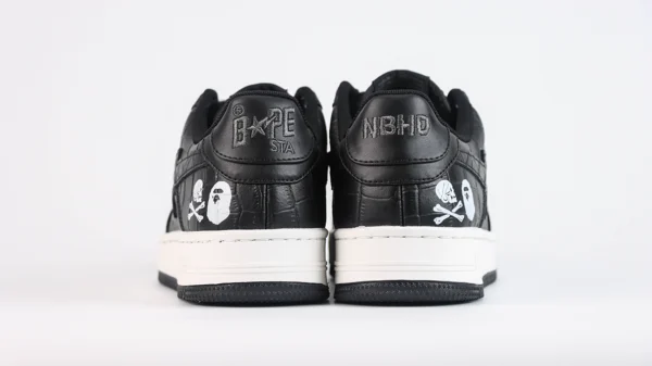 Neighborhood x Bapesta ‘Black Crocodile & Ostrich’ Reps - Image 6