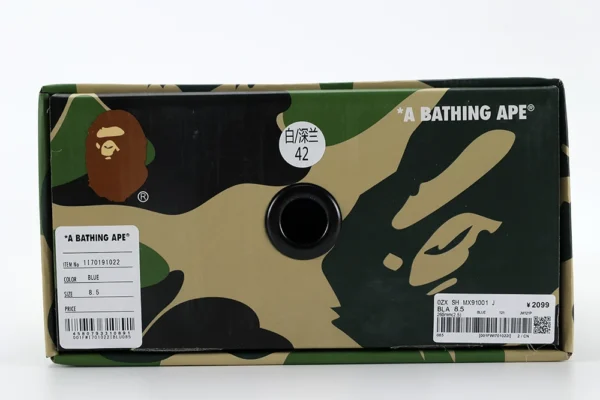 A BATHING APE BAPE STA LOW  DARK BLUE - Image 11