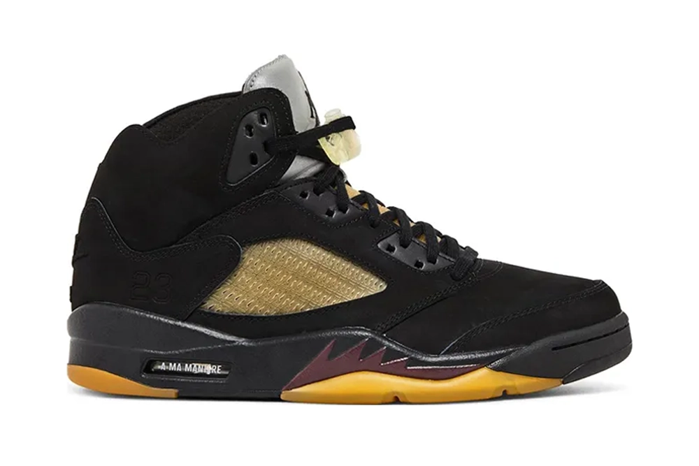 A Ma Maniére x Air Jordan 5 Retro Black - Image 2