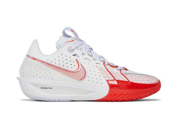 Air Zoom GT Cut 3 White Picante Red - Image 2