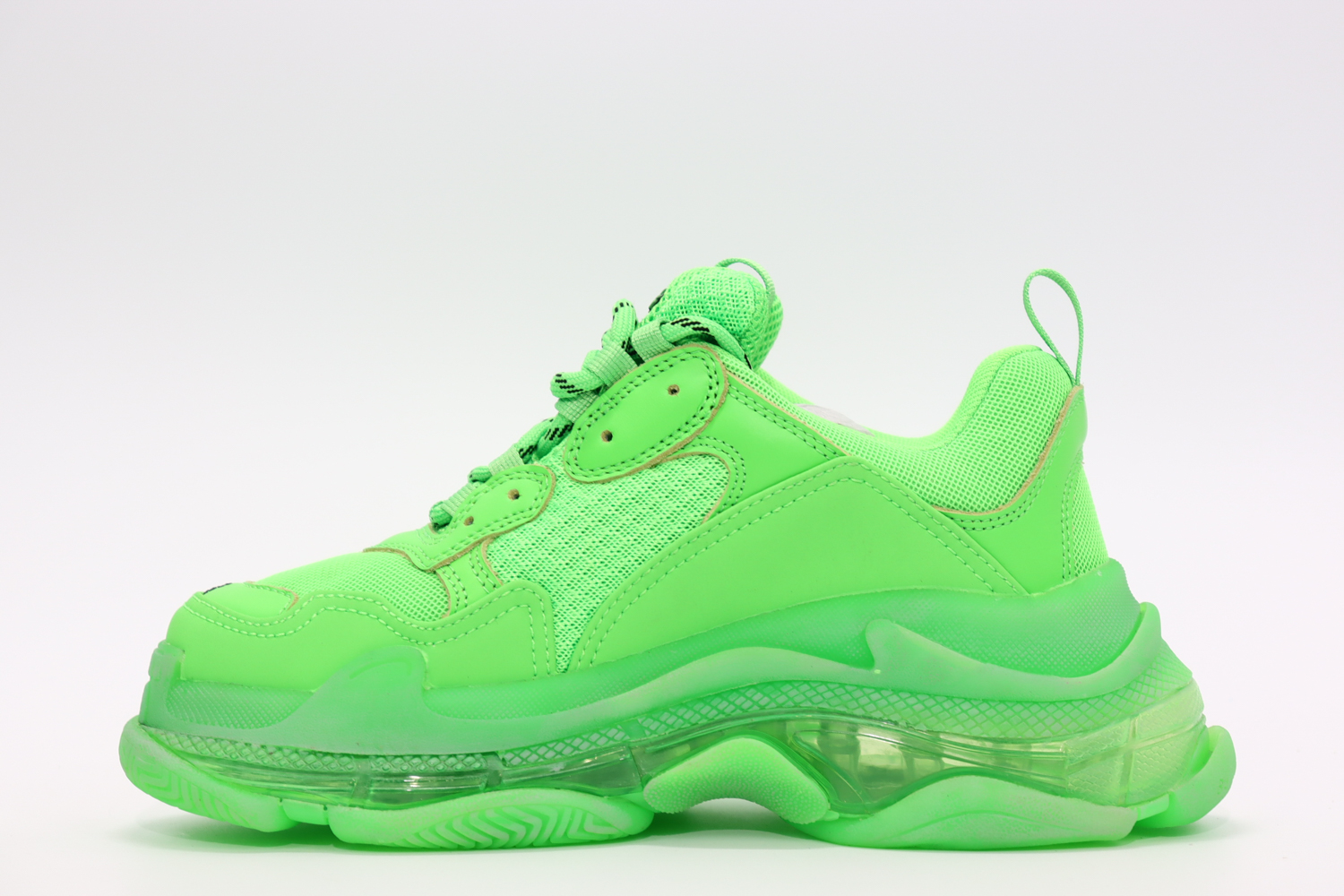 BALENCIAGA TRIPLE S GREEN REPLICA - Image 3
