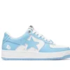 Bapesta Blue White Quality Reps