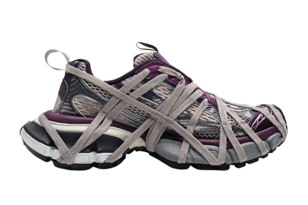 Balenciaga 3XL lace-up Sneakers Purple