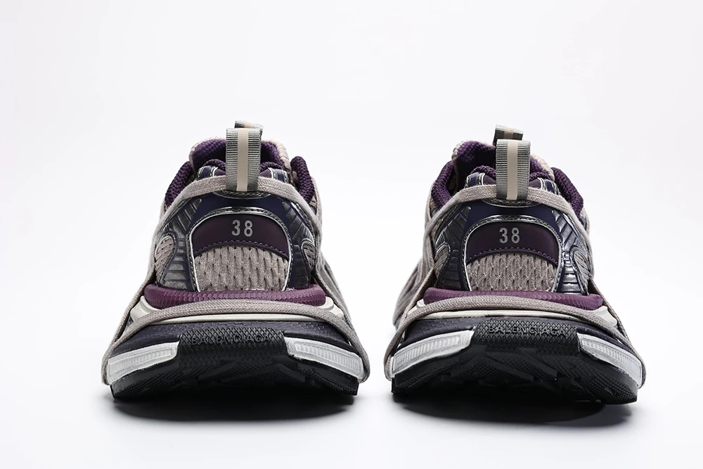 Balenciaga 3XL lace-up Sneakers Purple - Image 4