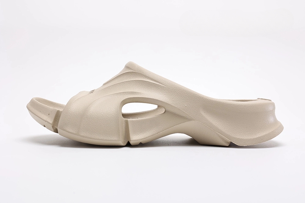 Balenciaga Mold Slide Sandal Beige - Image 2
