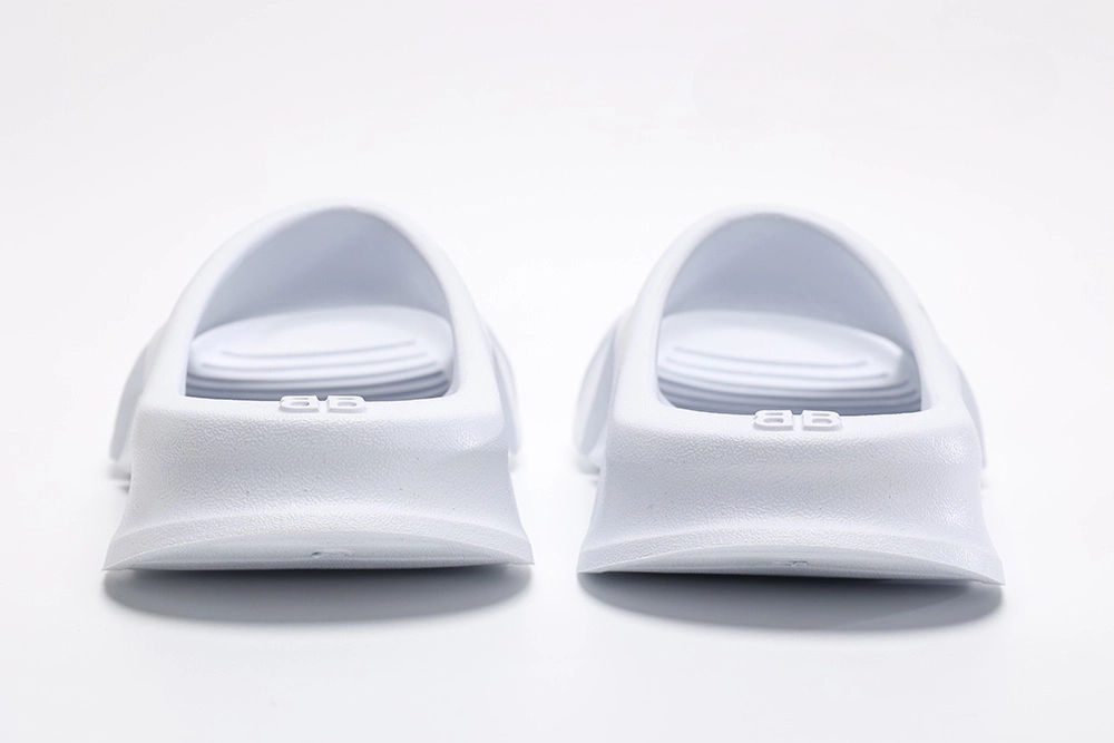 Balenciaga Mold Slide Sandal White - Image 5