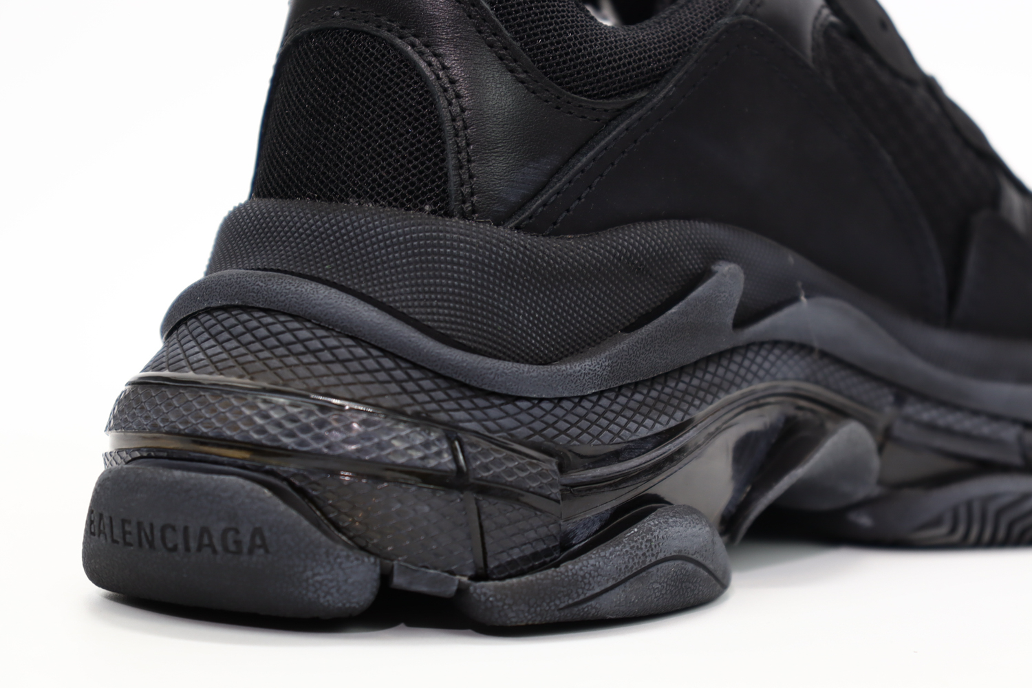 Balenciaga Triple S Black Replica - Image 8