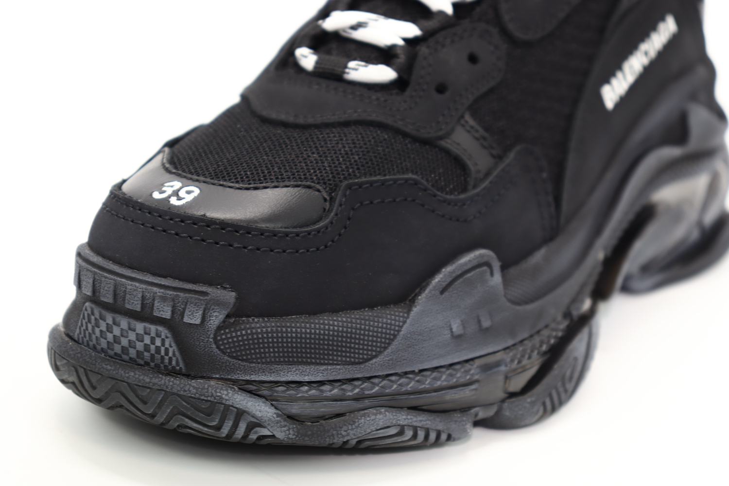 Balenciaga Triple S Black Replica - Image 4