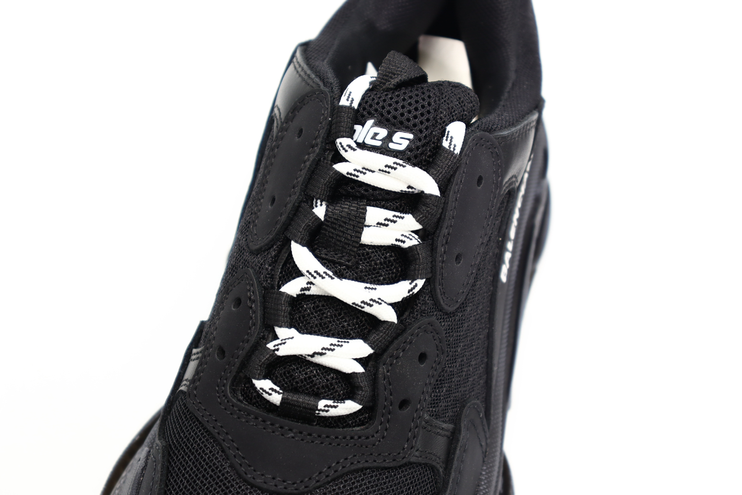 Balenciaga Triple S Black Replica - Image 6