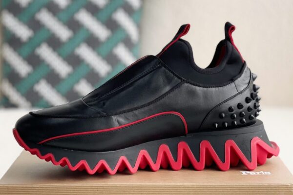 Chistian Loubouti Sharkyloub SP Spikes Black - Image 2