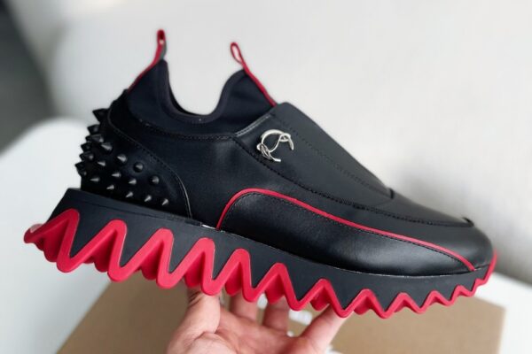 Chistian Loubouti Sharkyloub SP Spikes Black - Image 4