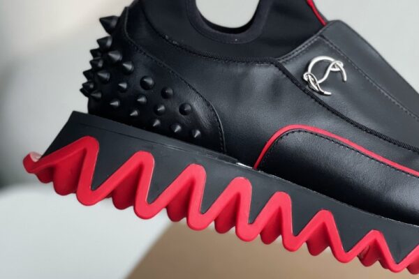 Chistian Loubouti Sharkyloub SP Spikes Black - Image 5