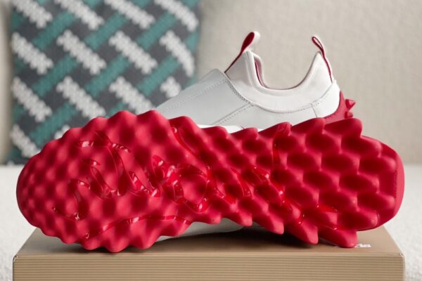 Christian Loubouti Sharkyloub SP Spikes White - Image 4
