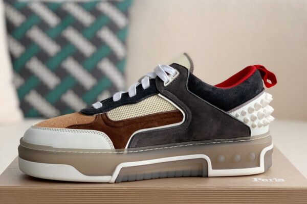 Christian Louboutin Astroloubi Saharienne/Smoke Gray - Image 4
