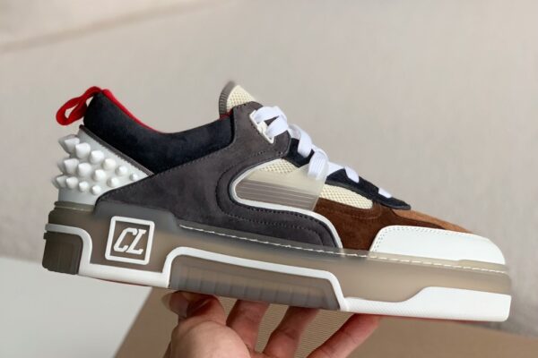 Christian Louboutin Astroloubi Saharienne/Smoke Gray - Image 5