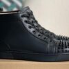 Christian Louboutin Lou Spikes High Top black