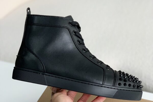 Christian Louboutin Lou Spikes High Top black - Image 6