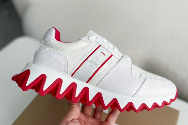 Christian Louboutin Nastroshark White - Image 4