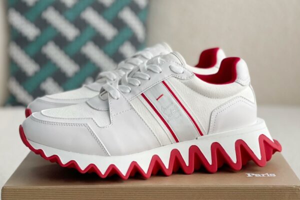 Christian Louboutin Nastroshark White - Image 6