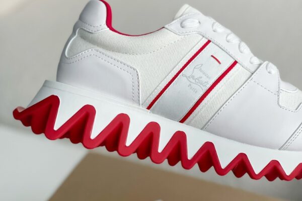 Christian Louboutin Nastroshark White - Image 5