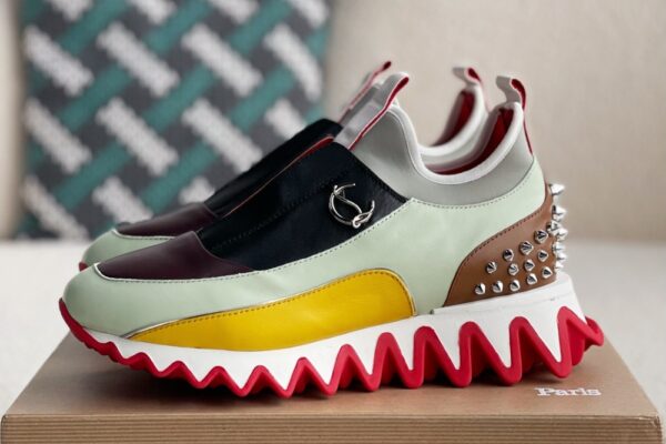 Christian Louboutin  Sharkyloub SP Spikes Multicolor - Image 2
