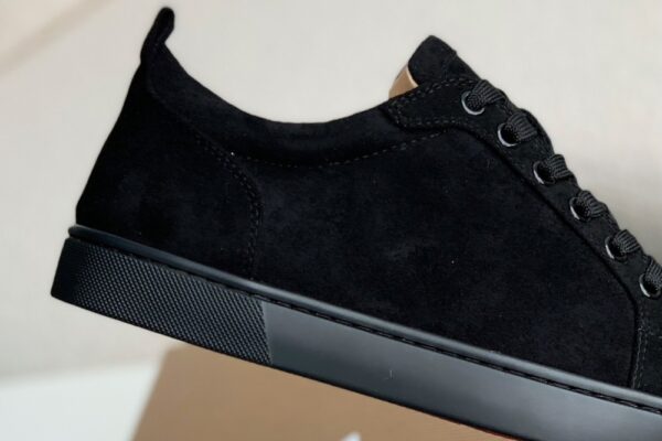 Christian Louboutin Vieira Spikes Black Suede - Image 5