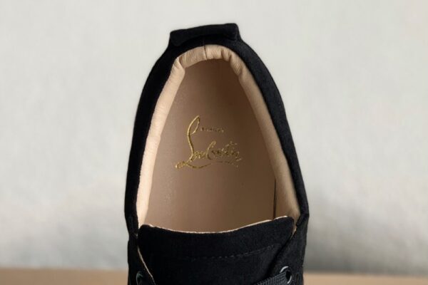 Christian Louboutin Vieira Spikes Black Suede - Image 7