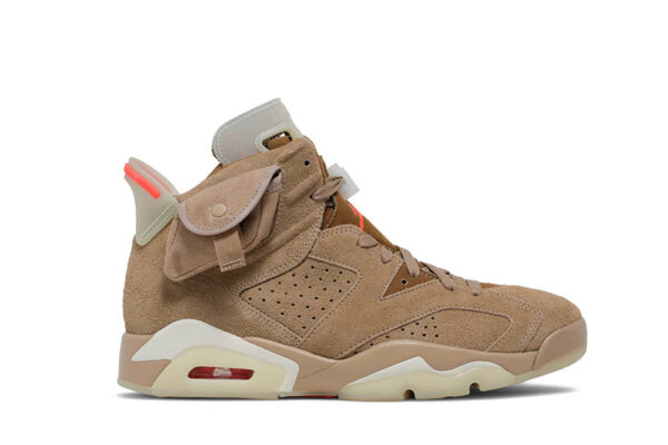 Jordan 6 Retro Travis Scott British Khaki Reps - Image 2
