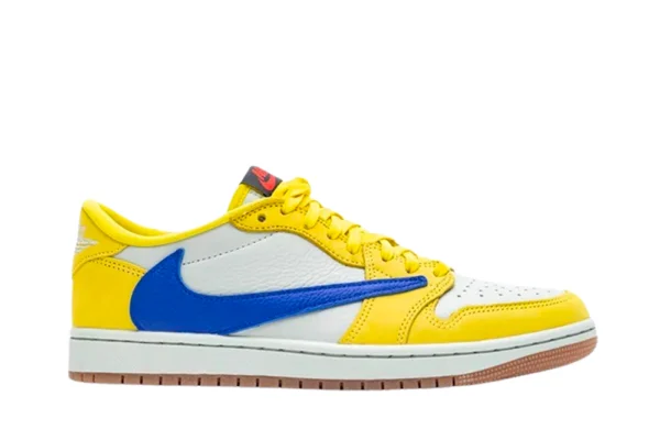 Travis Scott Air Jordan 1 Canary Low Reps - Image 2