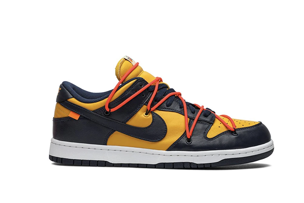 OFF-WHITE LOW “UNIVERSITY GOLD” DUNK REPS - Image 2