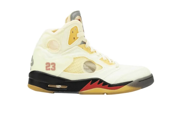 OFF-WHITE X AIR JORDAN 5 SAIL - Image 2