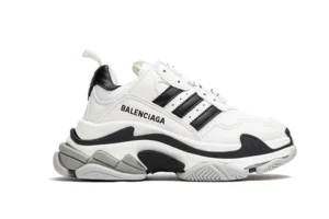 AD X BALENCIAGA TRIPLE-S BLACK WHITE BEST QUALITY REPLICA