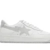 Bapesta Gray White Quality Reps
