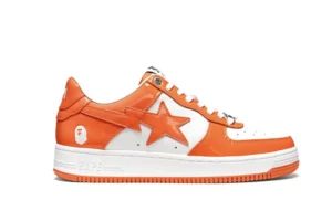 A Bathing Ape Bape Sta Low Orange
