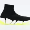 Balenciaga Speed 2LT BLACK/WHITE/FLUORESCENT GEEN