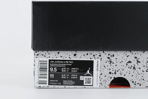 Jordan 4 Retro Red Thunder Reps - Image 11