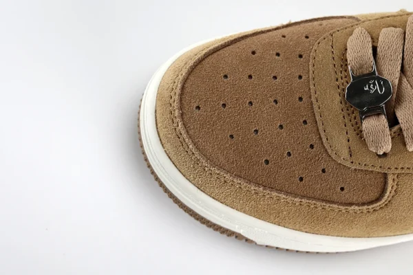 A Bathing Ape Bape Sta Beige Suede - Image 3