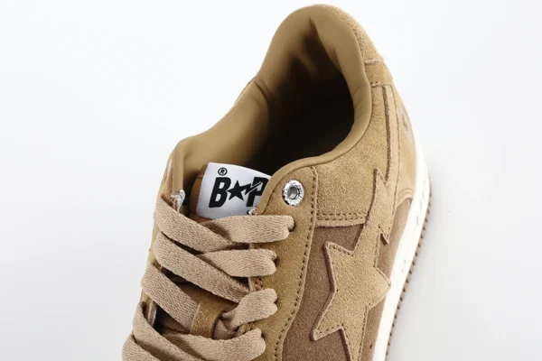 A Bathing Ape Bape Sta Beige Suede - Image 2