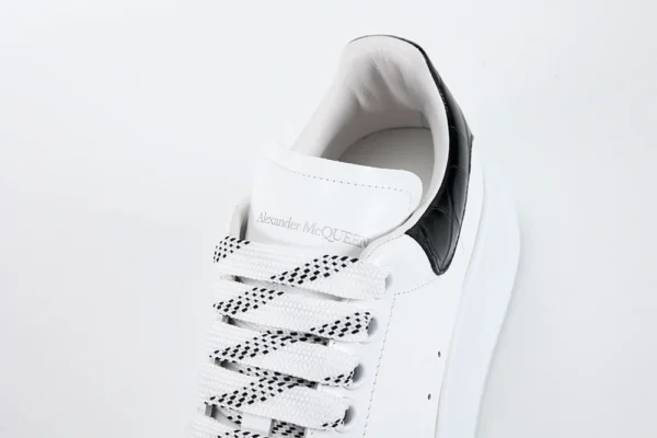 McQueen Oversized Black Crocodile - Image 7