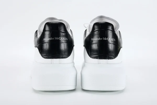 McQueen Oversized Black Crocodile - Image 6