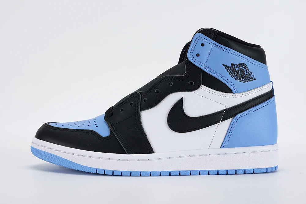 Air Jordan 1 Retro High OG ‘UNC Toe’ Best Quality Reps - Image 3