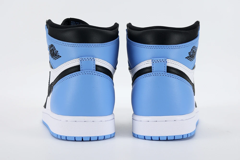 Air Jordan 1 Retro High OG ‘UNC Toe’ Best Quality Reps - Image 5