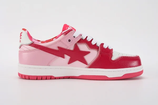 A Bathing Ape Bape SK8 Sta ABC Camo Pink (2022) - Image 4