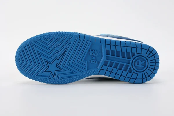 A Bathing Ape Bape SK8 Sta ABC Camo Blue (2022) - Image 4