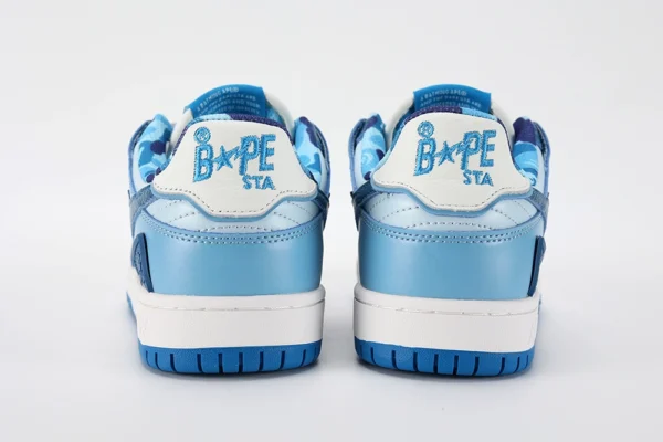 A Bathing Ape Bape SK8 Sta ABC Camo Blue (2022) - Image 6