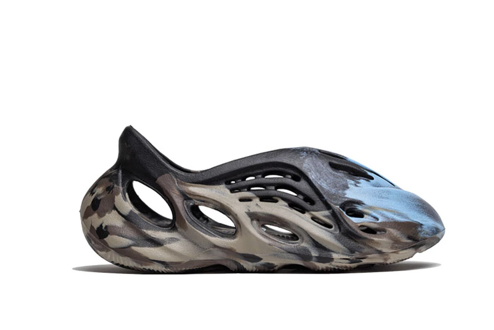 Yeezy Foam RNNR MX Brown Blue Reps Quality - Image 2