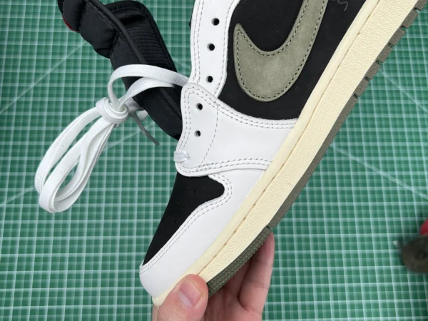 Travis Scott Air Jordan 1 Low OG “Olive” Quality Reps - Image 4