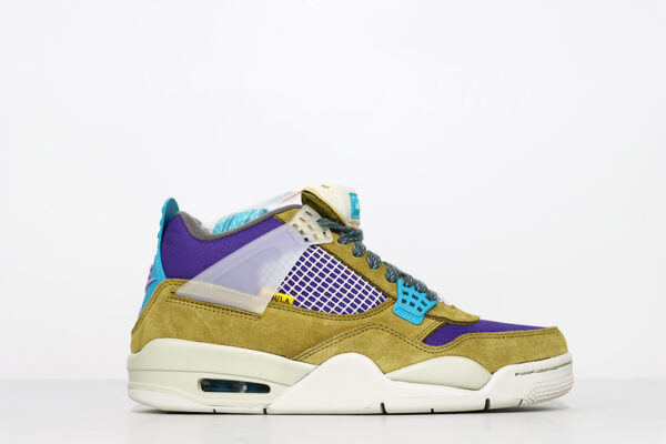 Jordan 4 Retro SP 30th Anniversary Union Desert Moss Replica - Image 4