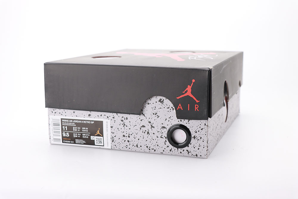 Air Jordan 4 Retro Bred with Mesh Toebox - Image 3