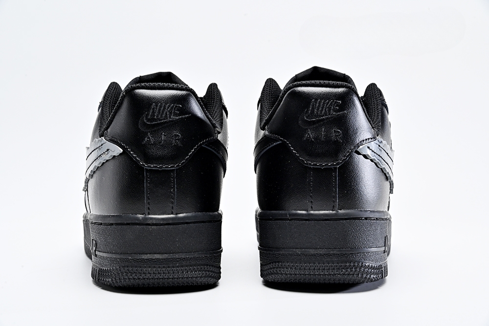 KAWS x Sky High Farm Workwear x Air Force 1 ‘Black’ Reps - Image 4